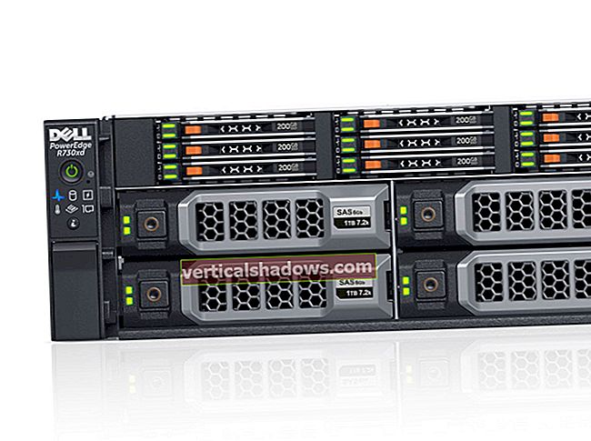 Apžvalga: „Dell“ 13G „PowerEdge R730xd“ - darbinio arklio serveris su spyriu