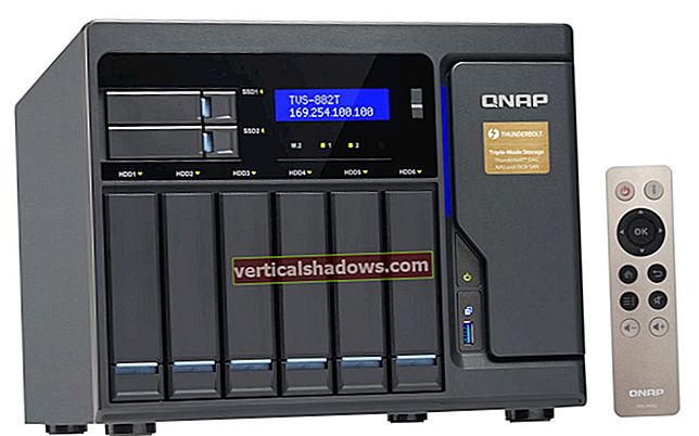 Pregled: Naprave QNAP TVS-882T NAS nalagajo funkcije